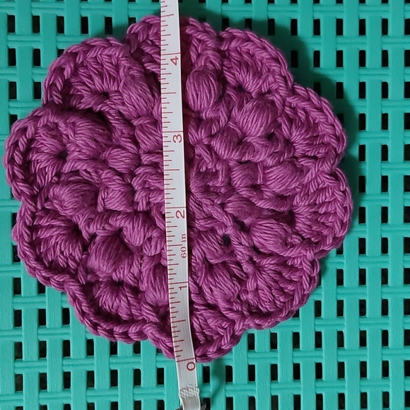 Crochet Super Scrub Facial Rounds▪︎Set of 3 - Picture 5 of 5